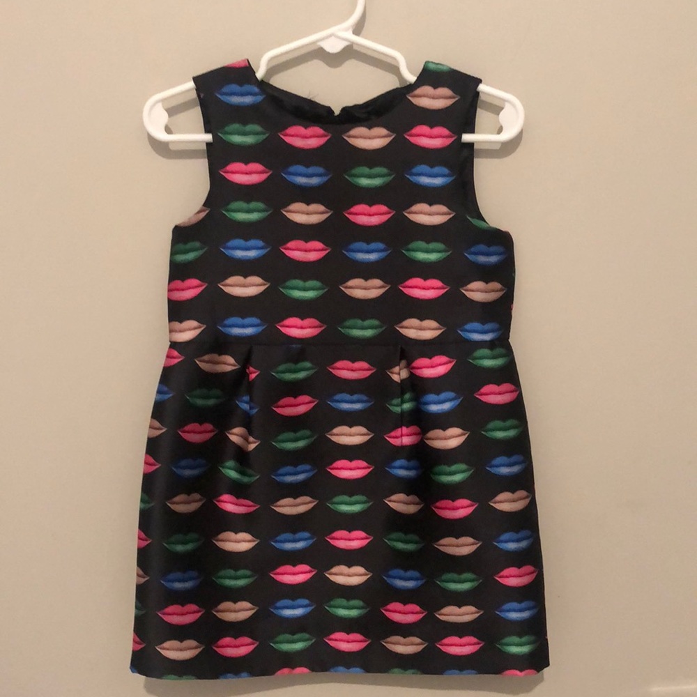 Adorable Milly Dress Multicolor Kissy Lips
